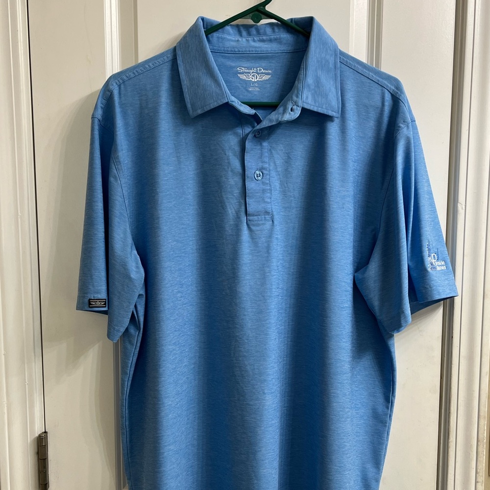 Straight Down Men’s Golf Polo